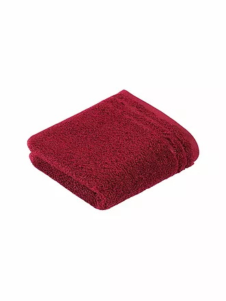 VOSSEN | Gant CALYPSO FEELING 30x50cm Noir | dunkelrot